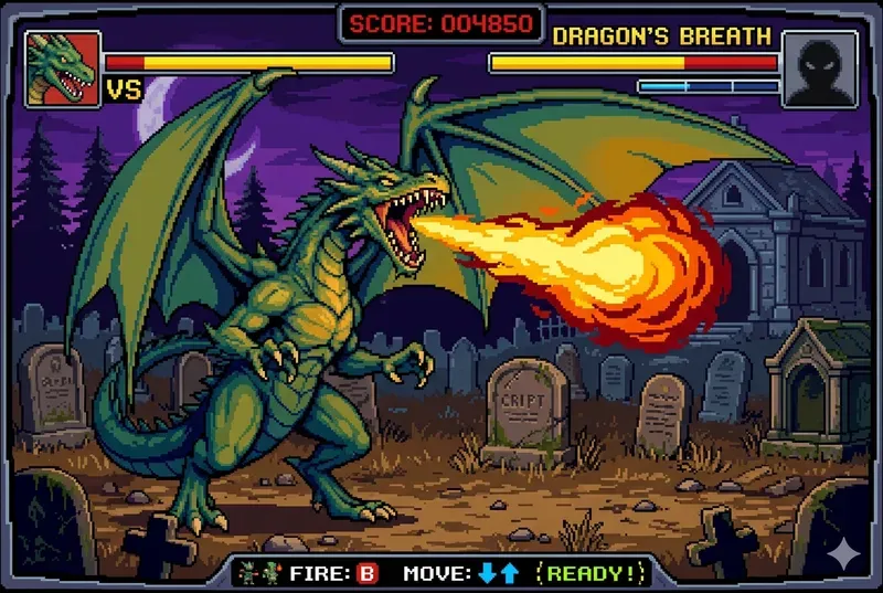90s Arcade Fighter Pro Pixel Sprite Kits