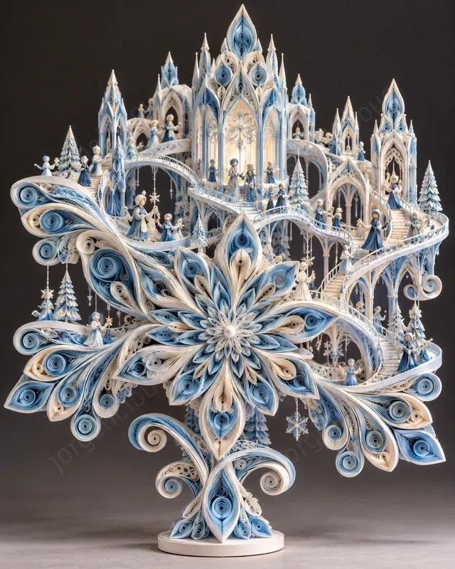 Christmas Impossible Quilling Worlds