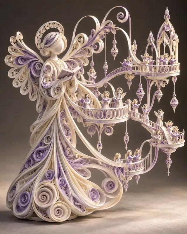 Christmas Impossible Quilling Worlds