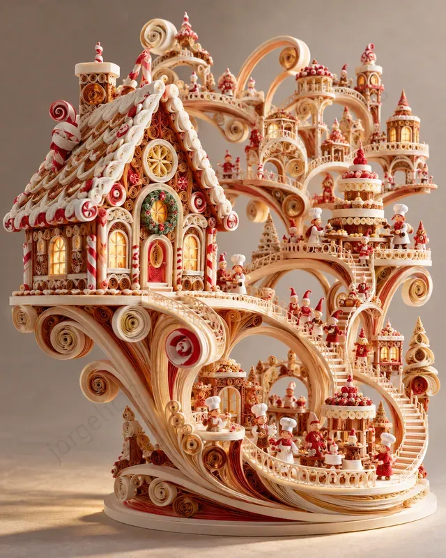 Christmas Impossible Quilling Worlds