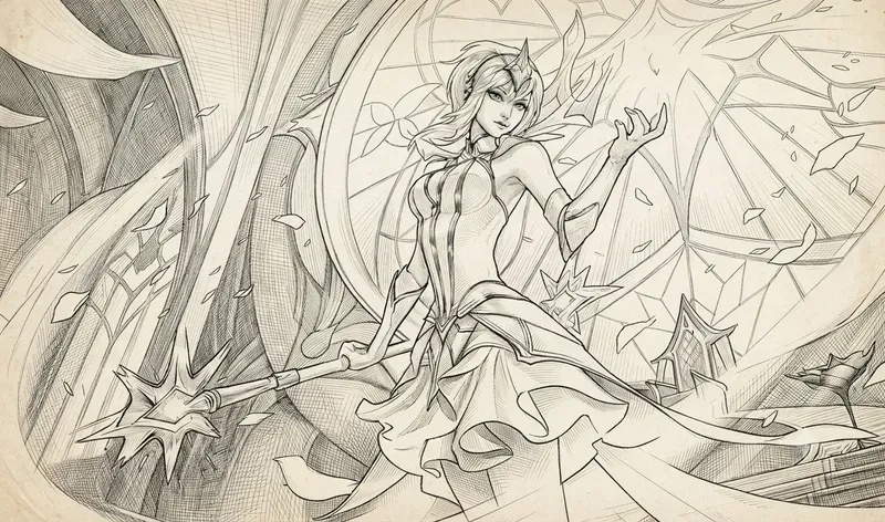 Photos To Authentic Handdrawn Ink Illusts
