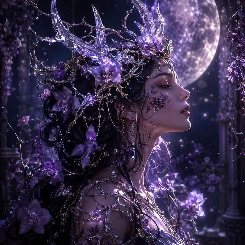 Gothic Bloom Portraits