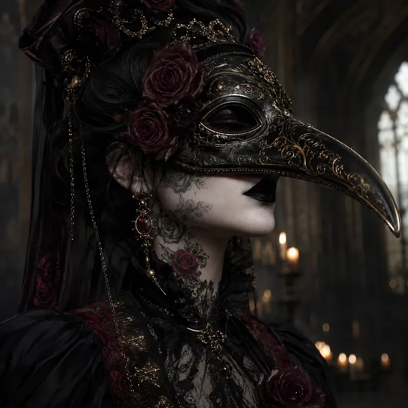 Gothic Bloom Portraits