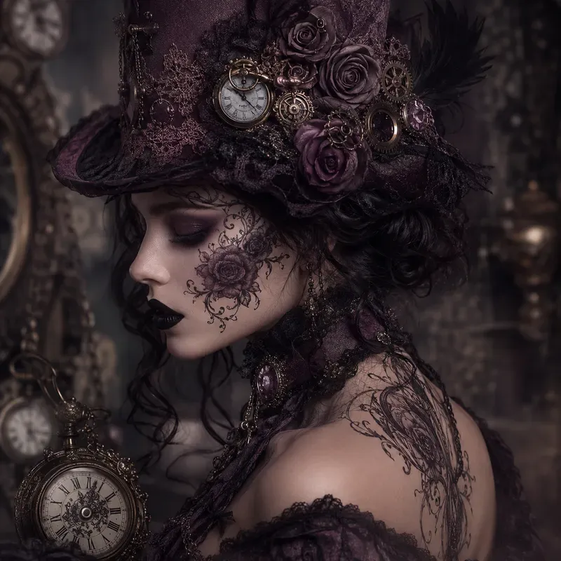Gothic Bloom Portraits