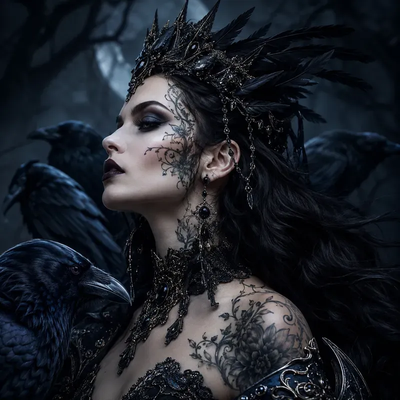 Gothic Bloom Portraits