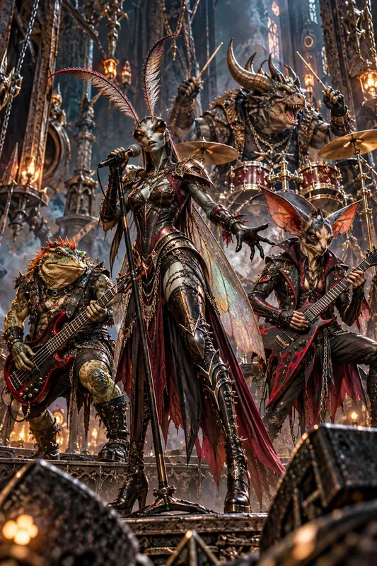 Dark Fantasy Creature Metal Bands