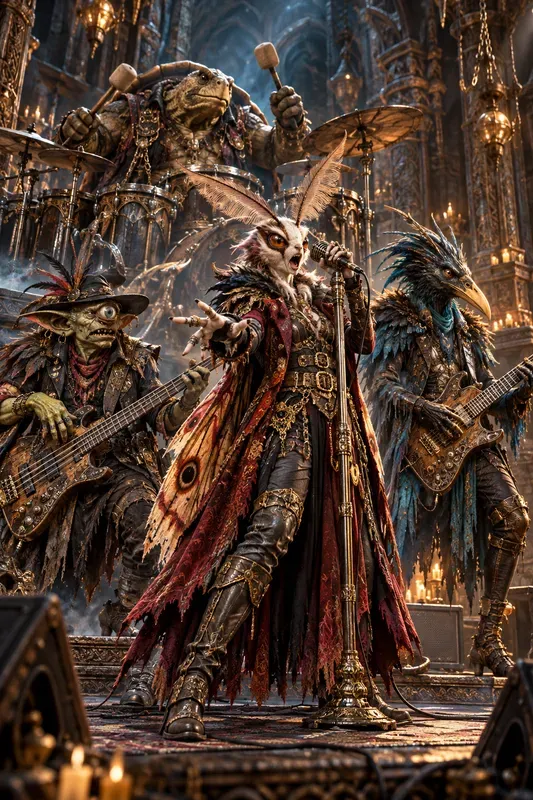 Dark Fantasy Creature Metal Bands