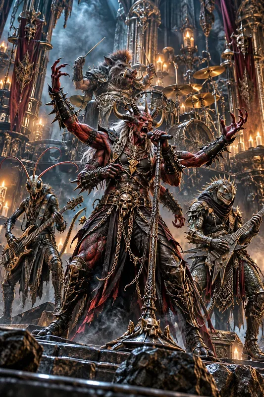 Dark Fantasy Creature Metal Bands