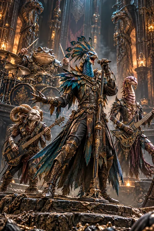 Dark Fantasy Creature Metal Bands