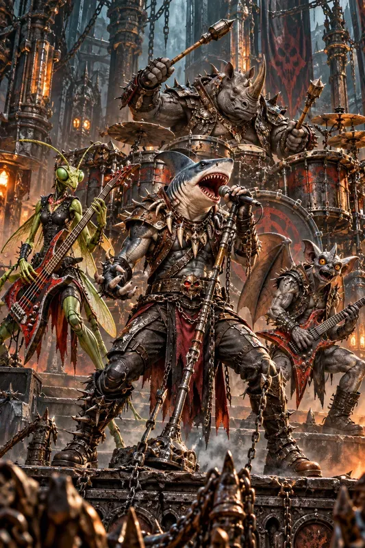 Dark Fantasy Creature Metal Bands