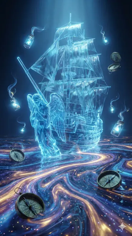 Psychedelic Cosmic Pirate Ships