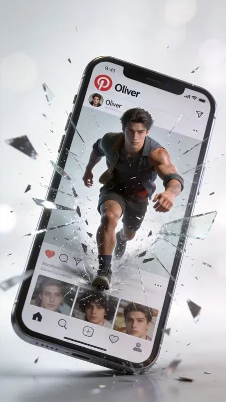 People Emerging From Social Media Phones
