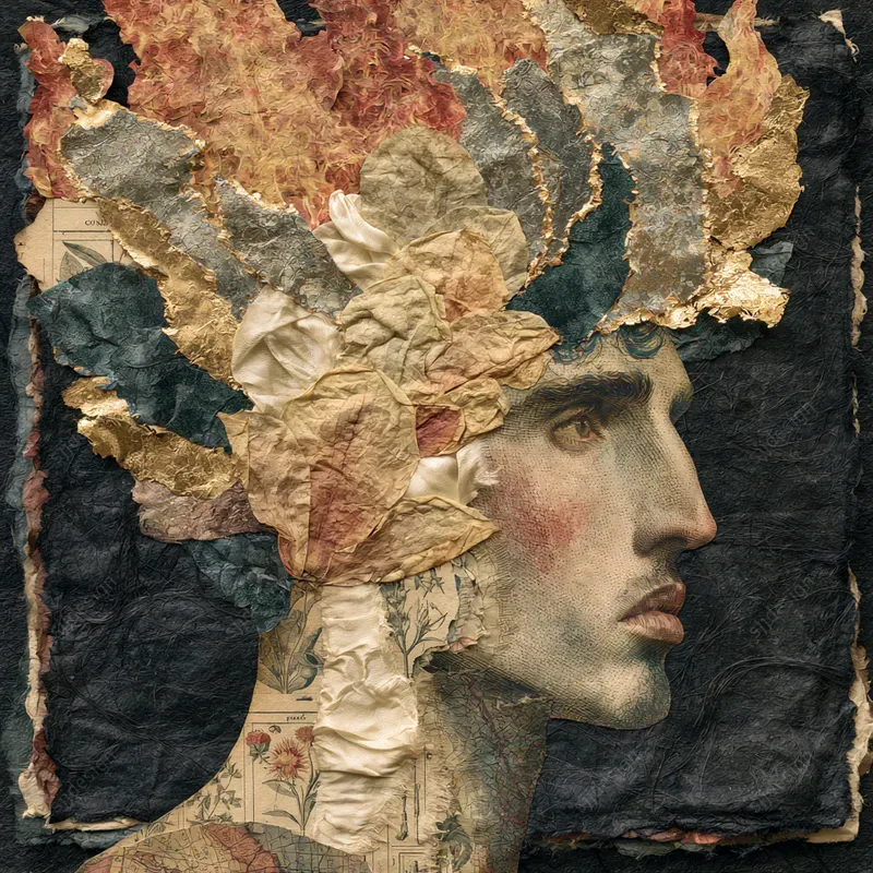 Gilt Botanical Relics