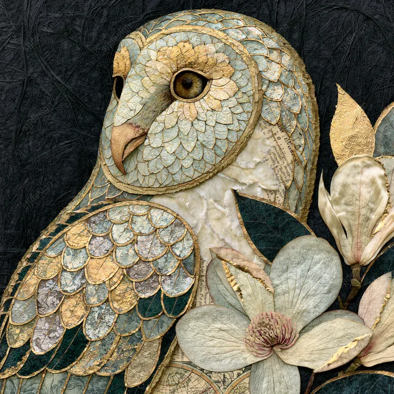 Gilt Botanical Relics