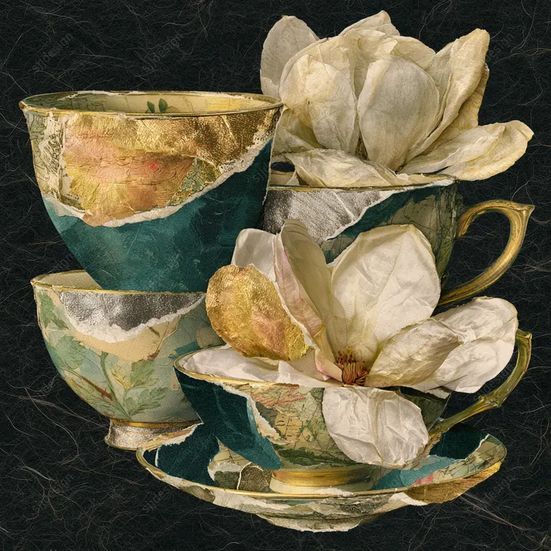 Gilt Botanical Relics