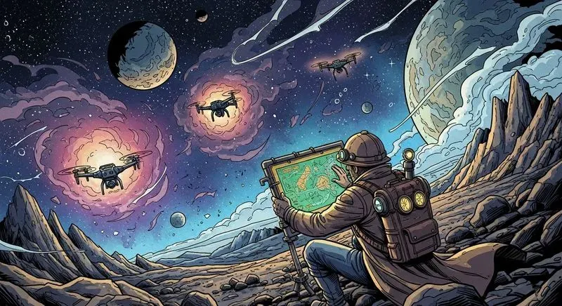 Cosmic Comic Canvases