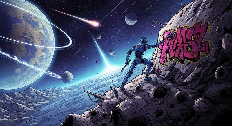 Cosmic Comic Canvases