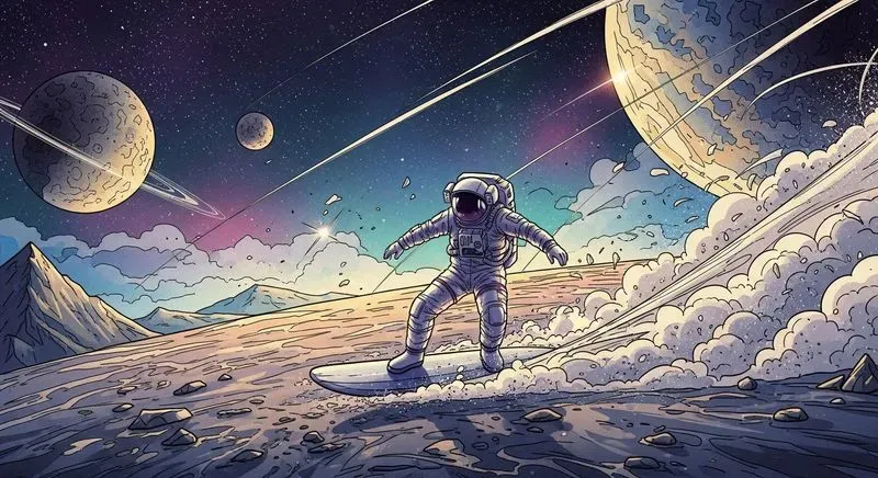 Cosmic Comic Canvases