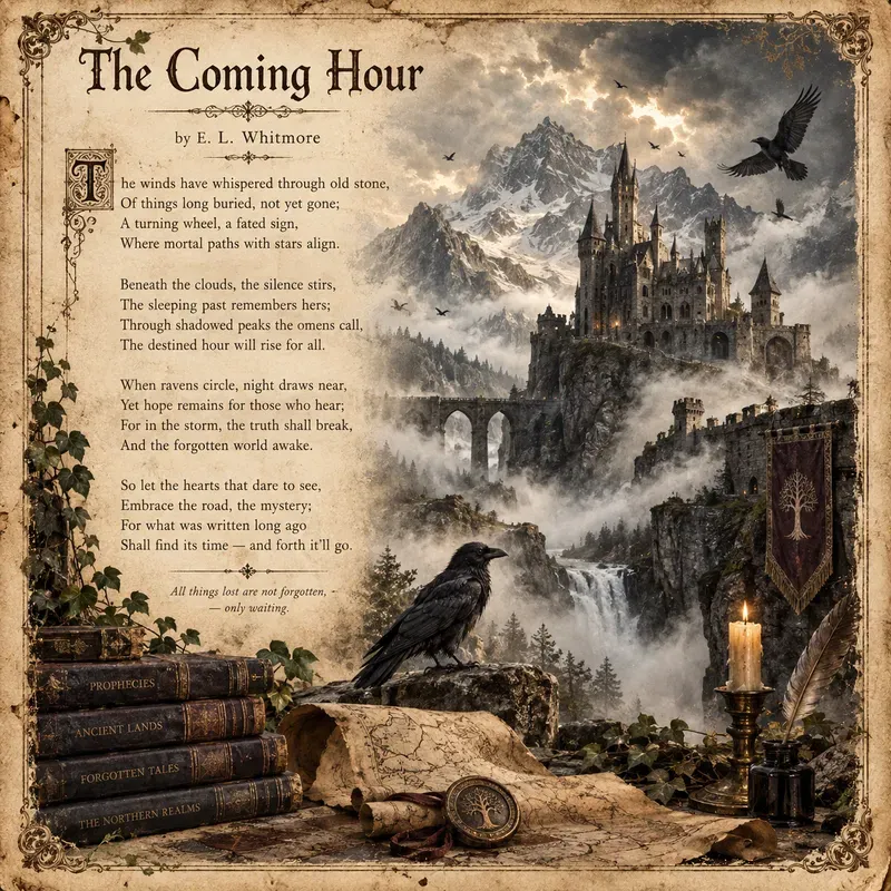 Vintage Literary Poetry Posters