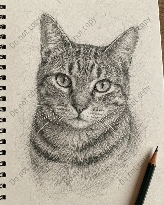 Handdrawn Pencil Sketch Portraits