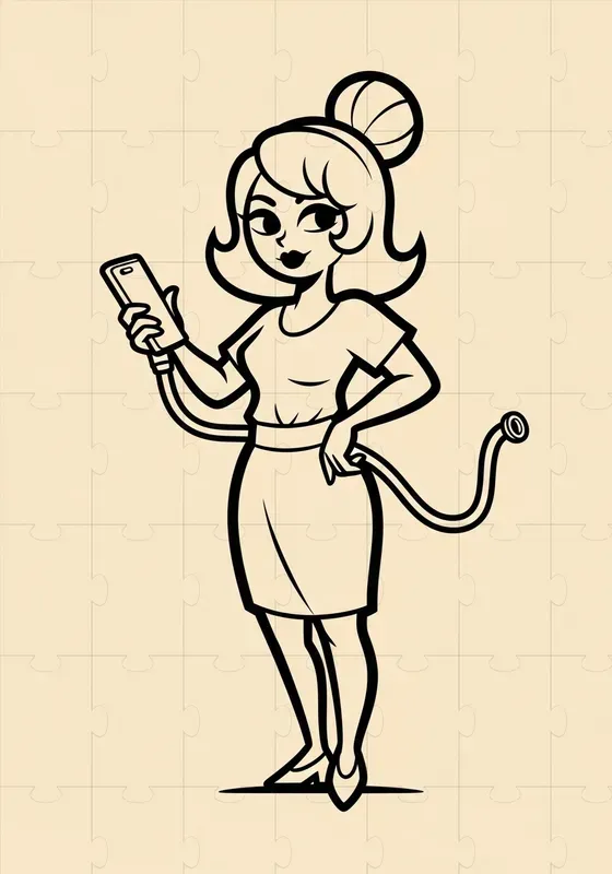 Vintage Character Prints