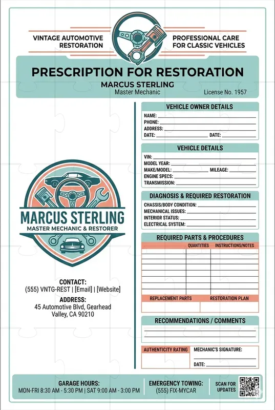 Multi Field Prescription Templates
