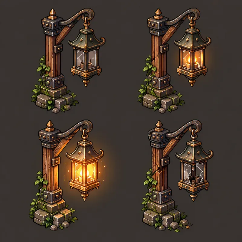 Pixel RPG Interactive Prop Studio