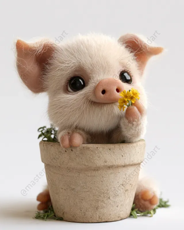 Cute 3D Animal Flower Pots