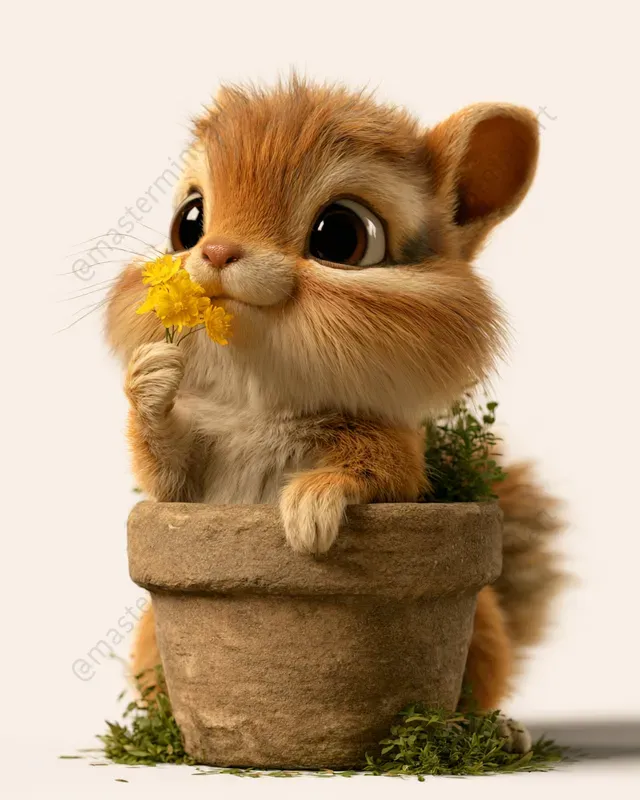 Cute 3D Animal Flower Pots