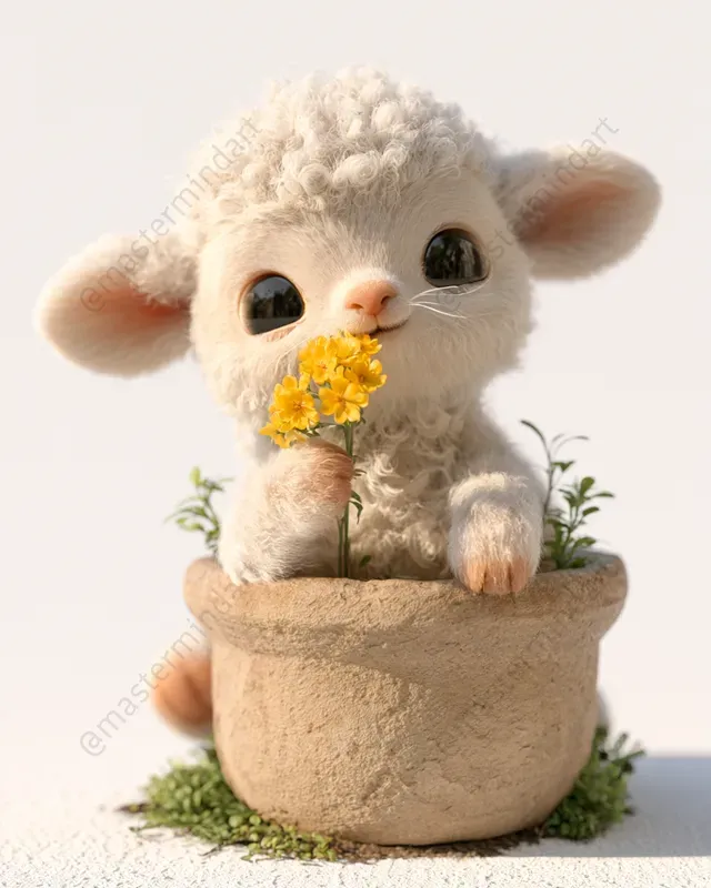 Cute 3D Animal Flower Pots