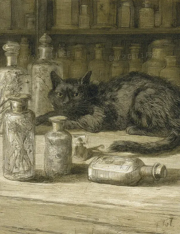 Halloween Vintage Apothecaries