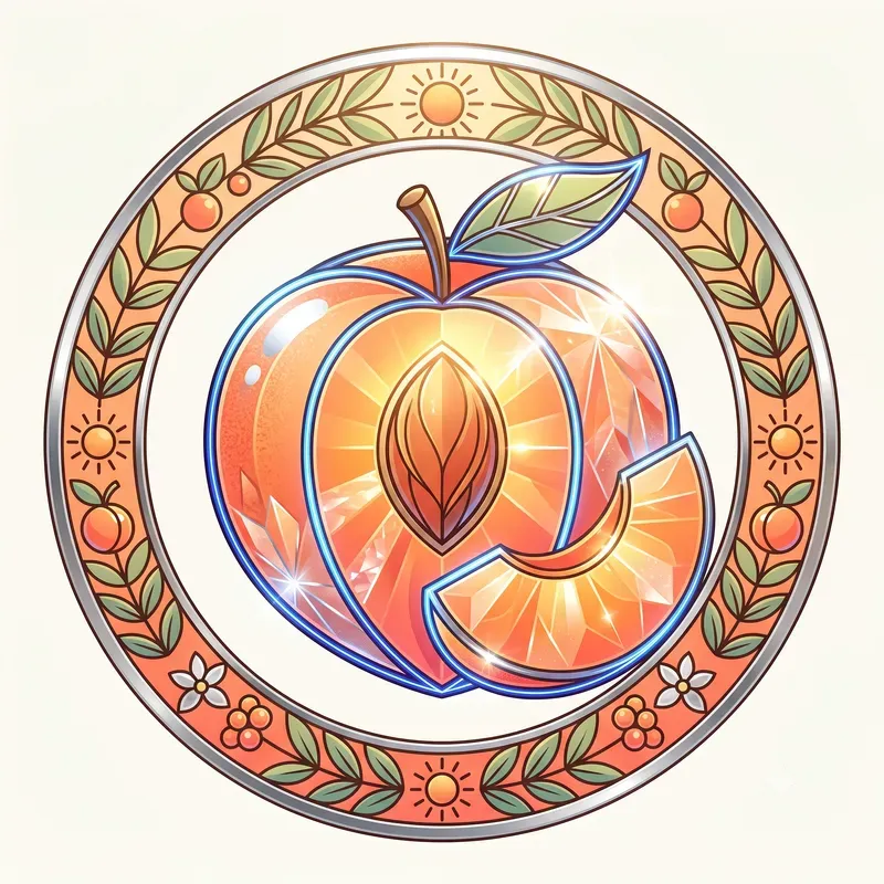 Neon Summer Fruit Emblems