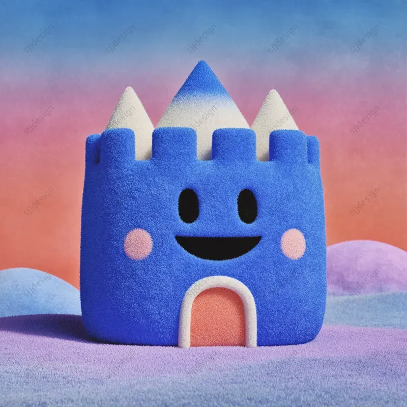 Adorable 3D Toy Character Aesthetics