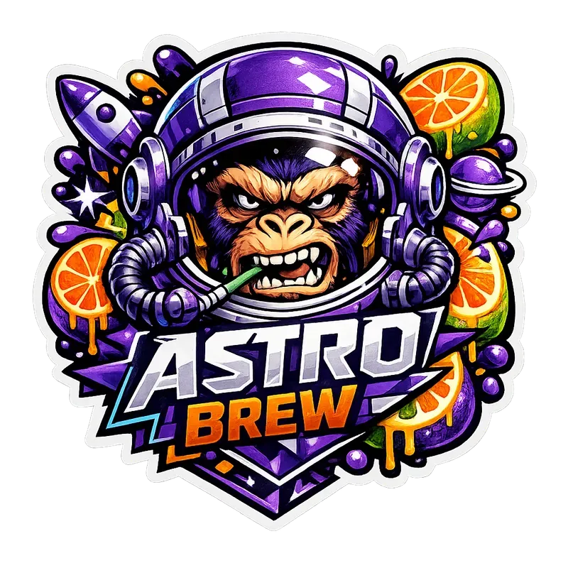 Craft Beer Label Slap Sticker Assets