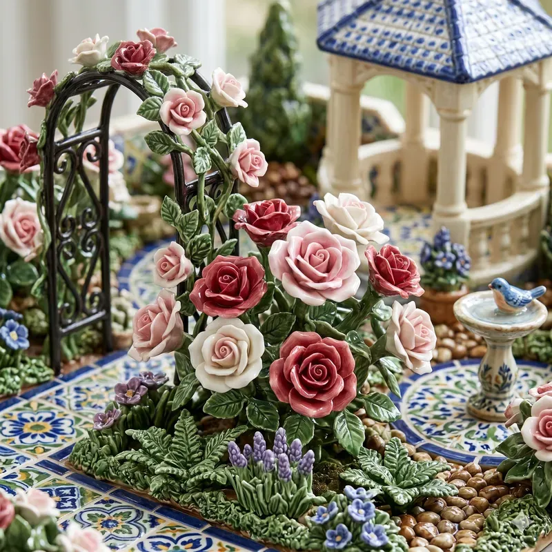 Gardens Sculpted From Ceramic Beauty