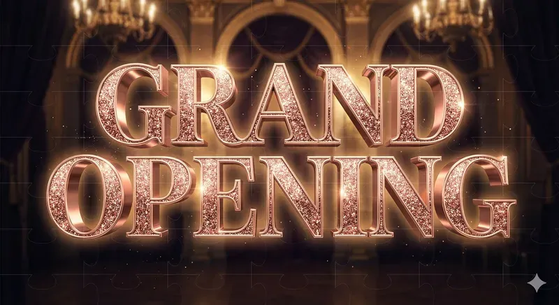 Luxury Gold Vip Text Logos