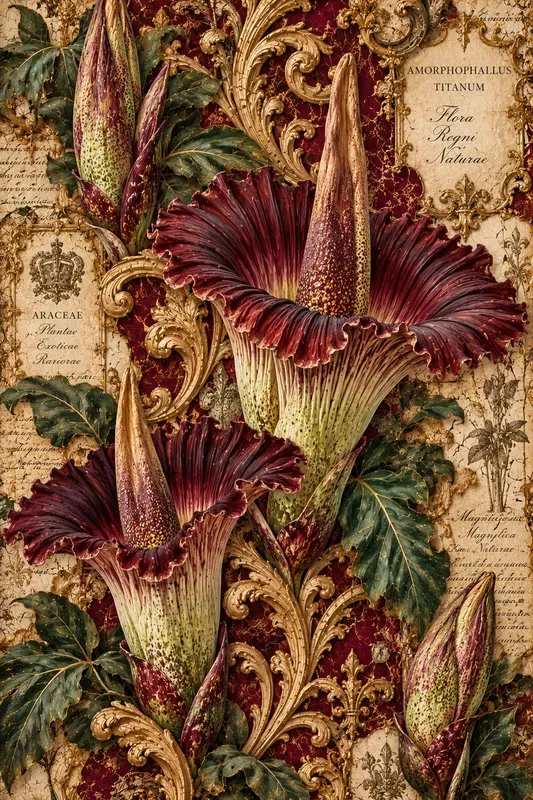 Luxury Baroque Floral Decoupage Papers