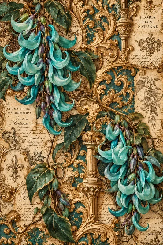 Luxury Baroque Floral Decoupage Papers