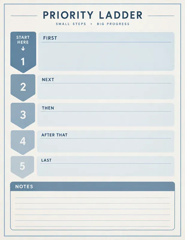 ADHD Adult Planner Templates