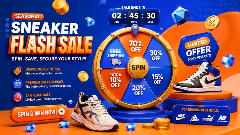 3D Gamified UI Landing Page Concepts