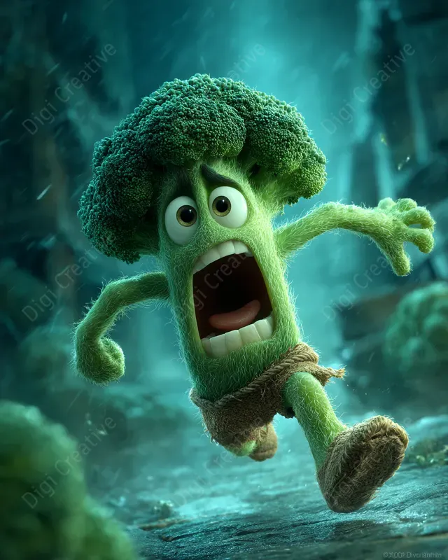 Cinematic Cartoon Art For Gaming