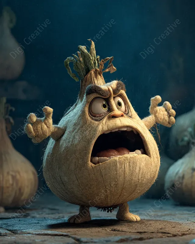 Cinematic Cartoon Art For Gaming