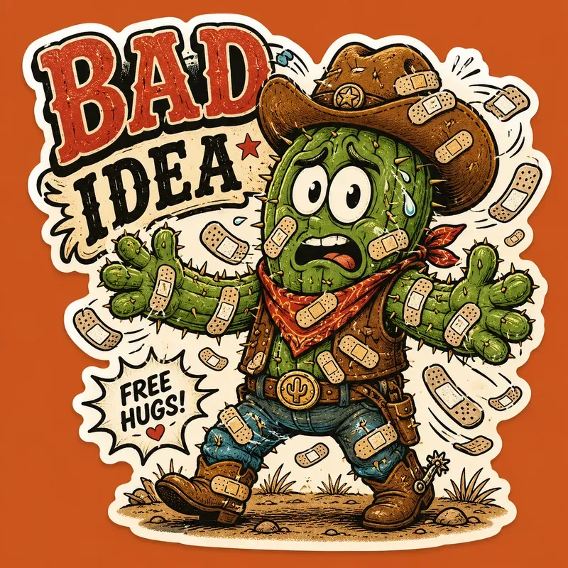 Retro Cartoon Sticker Packs
