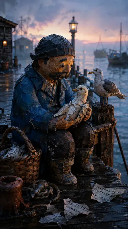 Storytelling Papiermch Figures