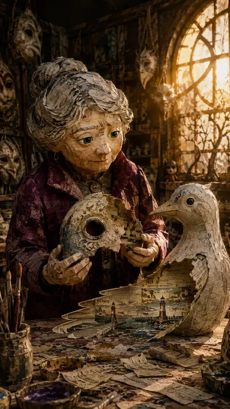 Storytelling Papiermch Figures