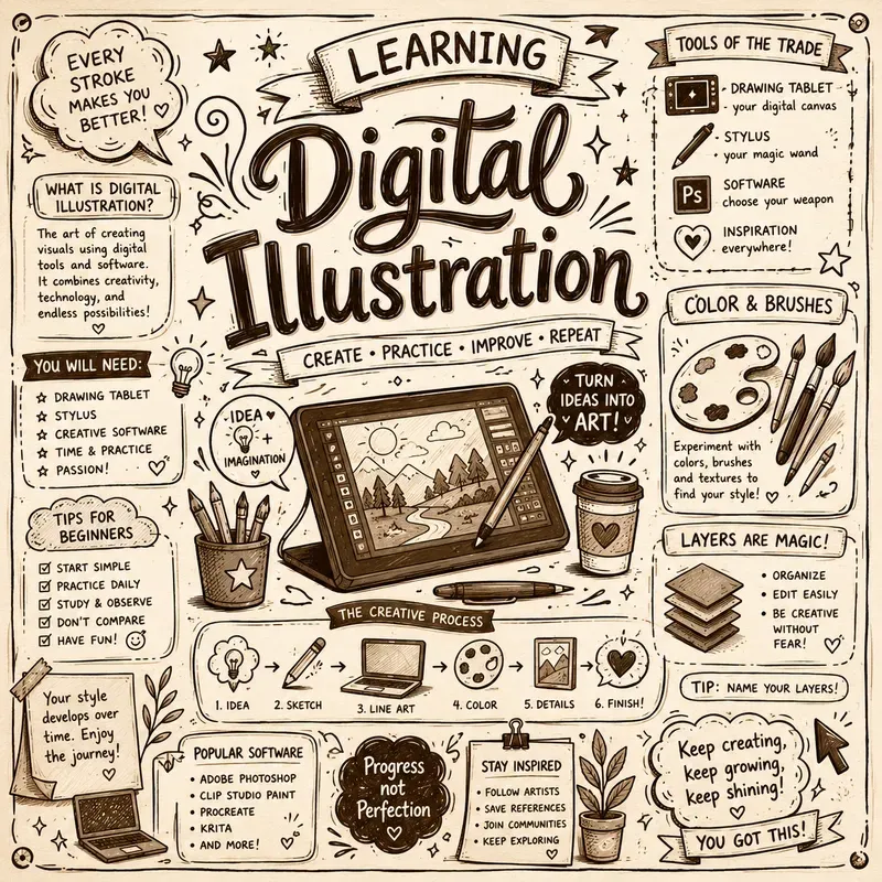 Creative Sketchnote Posters