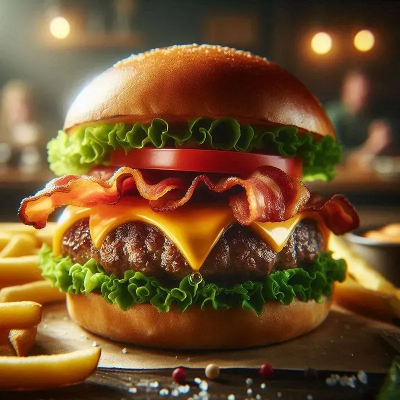 Hyperrealistic Gourmet Food Photography