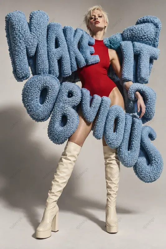 Wearable Word Sculptures