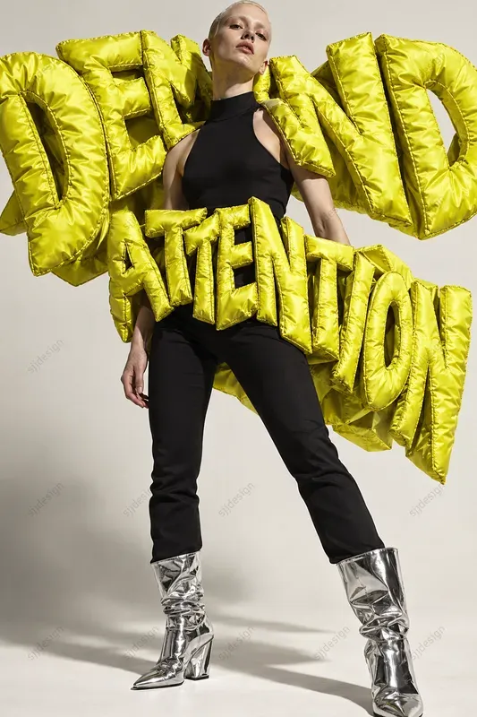 Wearable Word Sculptures
