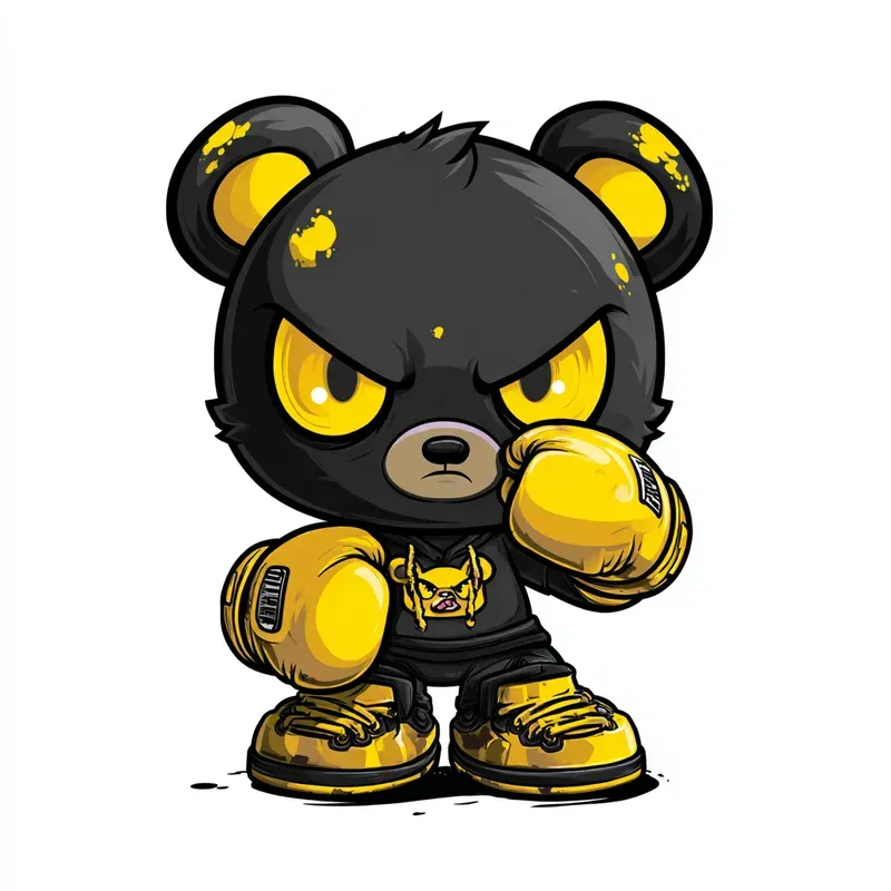 Kawaii Punk Mascot Vectors
